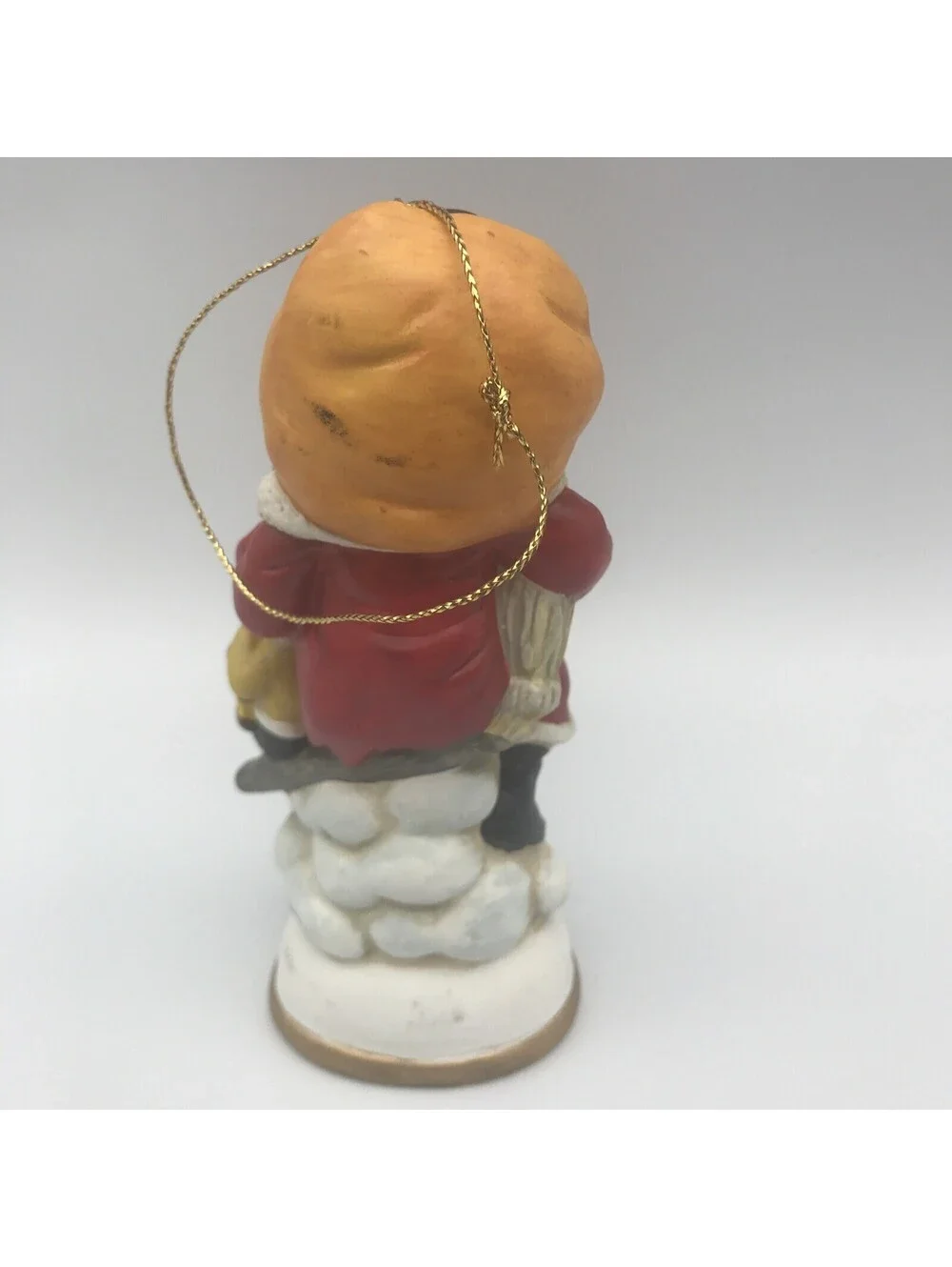 Father Christmas and Jack Frost Memories Of Santa 1886 Vtg 1999 Ornament Repro